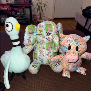 Mo Willems Elephant And Piggie Stuffies
